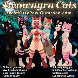 Meownyrn Cats Now Available!