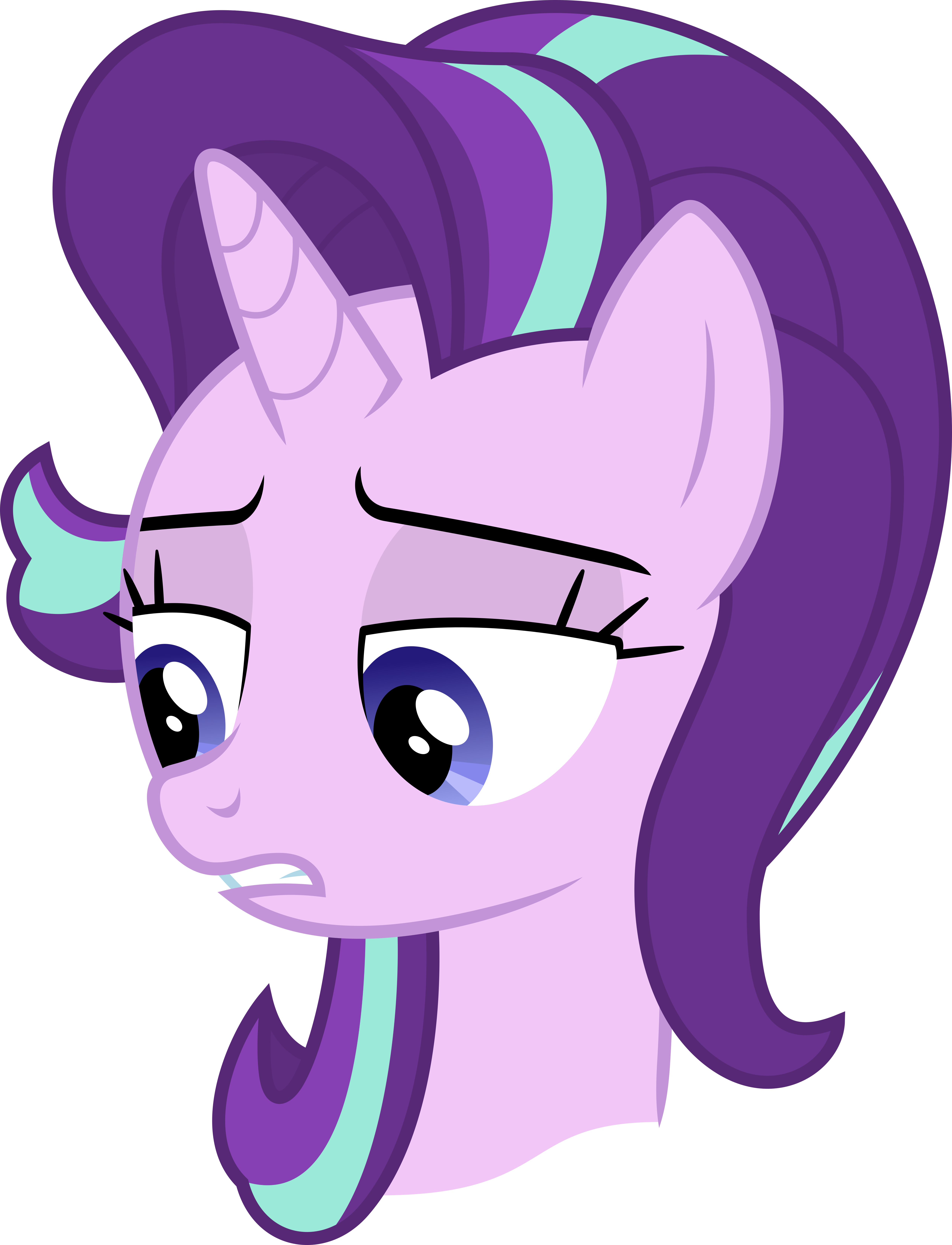 Starlight Glimmer new mane style (Vector)