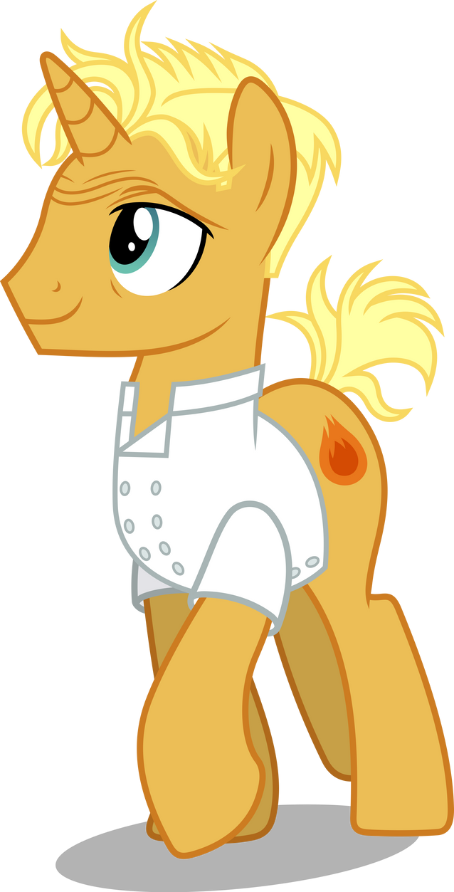 Gordon Ramsay as a pony (Vector) by Fruft on DeviantArt
