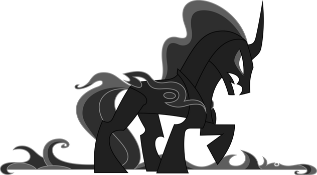 Pony of Shadows in history sequence (Vector)