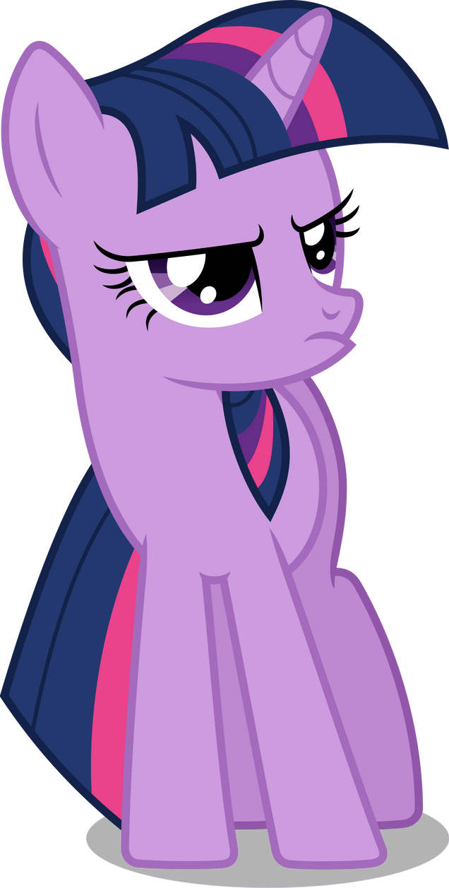 Grumpy Twilight (Vector) by Fruft on DeviantArt