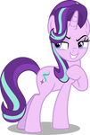 Starlight Glimmer with evil smile (Vector)