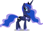 Princess Luna cute (Vector)