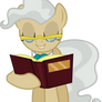 Mayor Mare with a book (Vector)