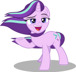 Starlight Glimmer taunting at enemy (Vector)