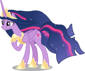 Princess Twilight thankful (Vector)