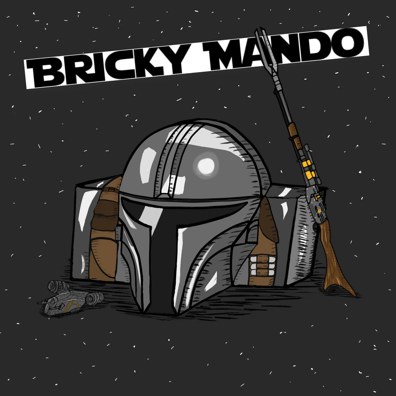 Mando by BrickySimo on DeviantArt