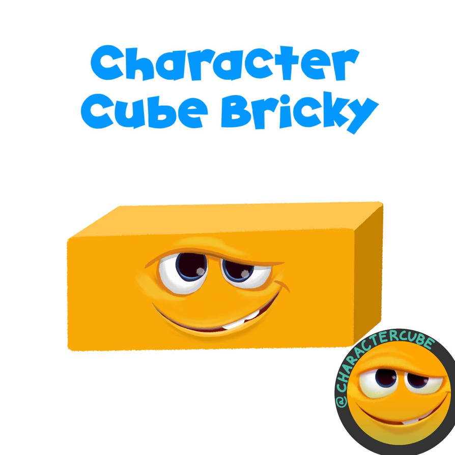 Cube Ricky Liddle CharacterCube Bricky by BrickySimo on DeviantArt