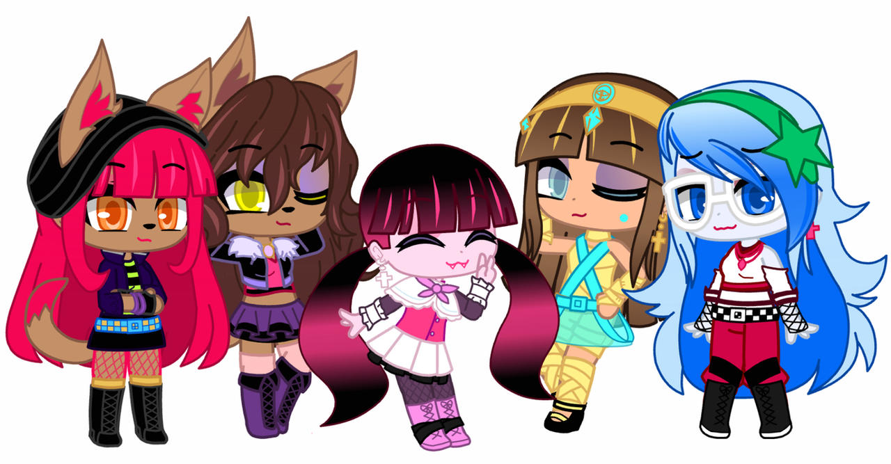 I made some of the MH Ghouls in Gacha Club! by SilvespioGirlOvia07 on ...