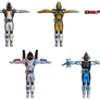 Kamen Rider Fourze 3D Model Rigged Climax Fighters