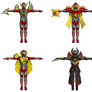 Kamen Rider Baron 3D Model Rigged Climax Fighters