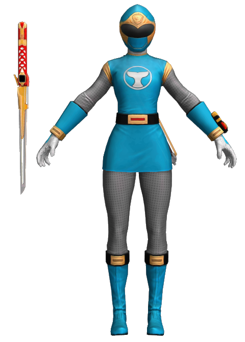 Blue Wind Ranger 3D Model PR Legacy Wars by MrMarveller83 on DeviantArt