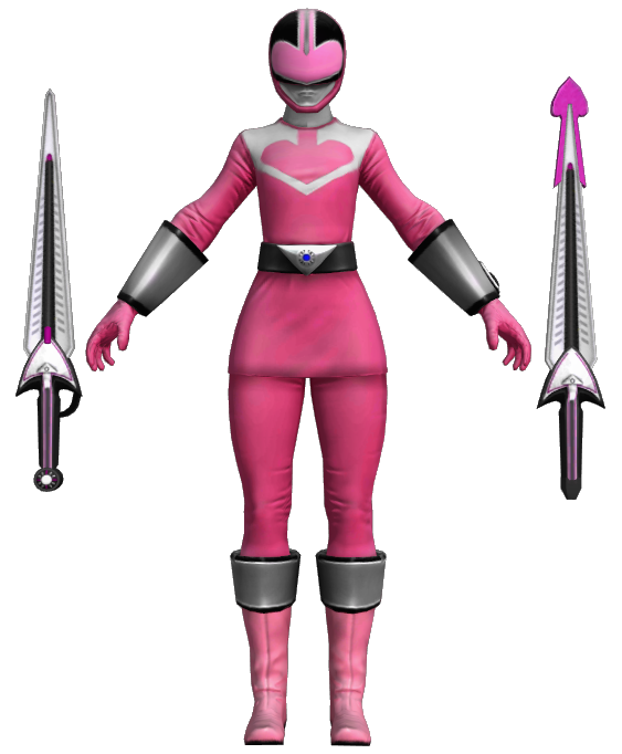 Time Force Pink 3D Model Power Rangers Legacy Wars by MrMarveller83 on ...