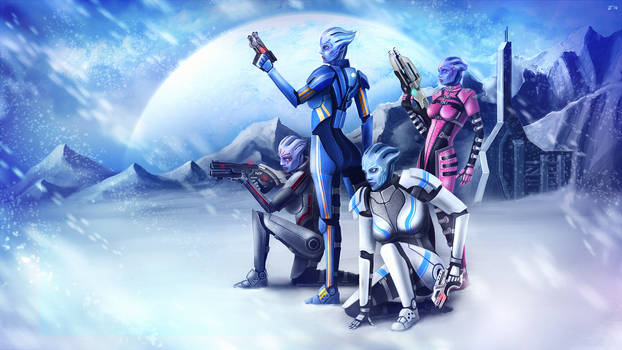 Mass Effect: Asari Spec Ops Squad