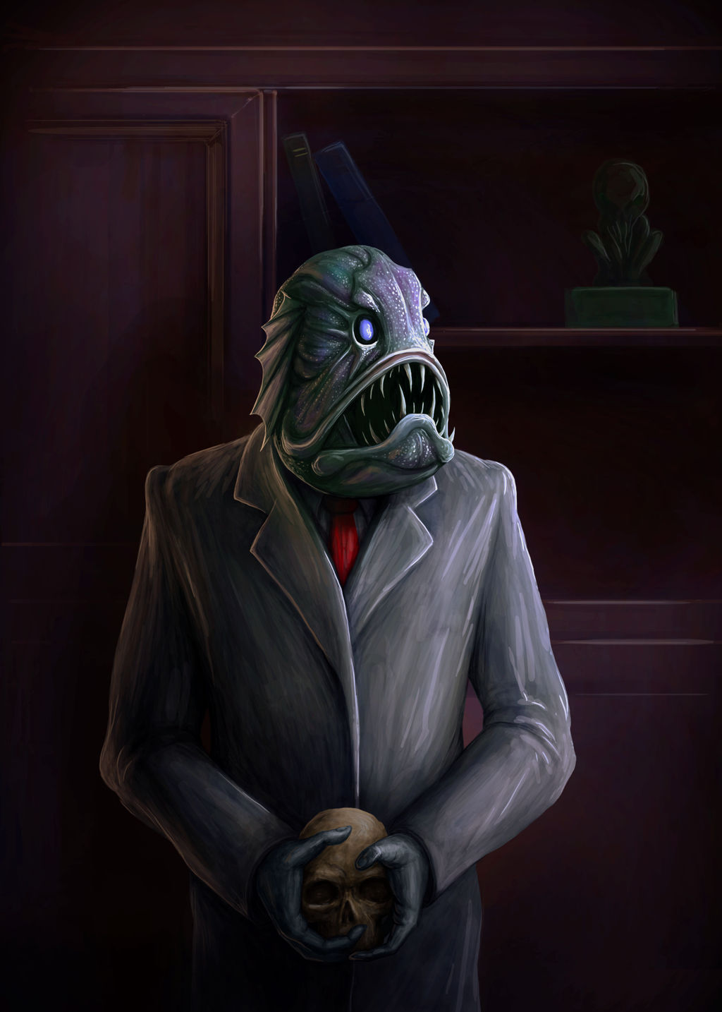 Deep One Face Deep One by Layrensij on DeviantArt