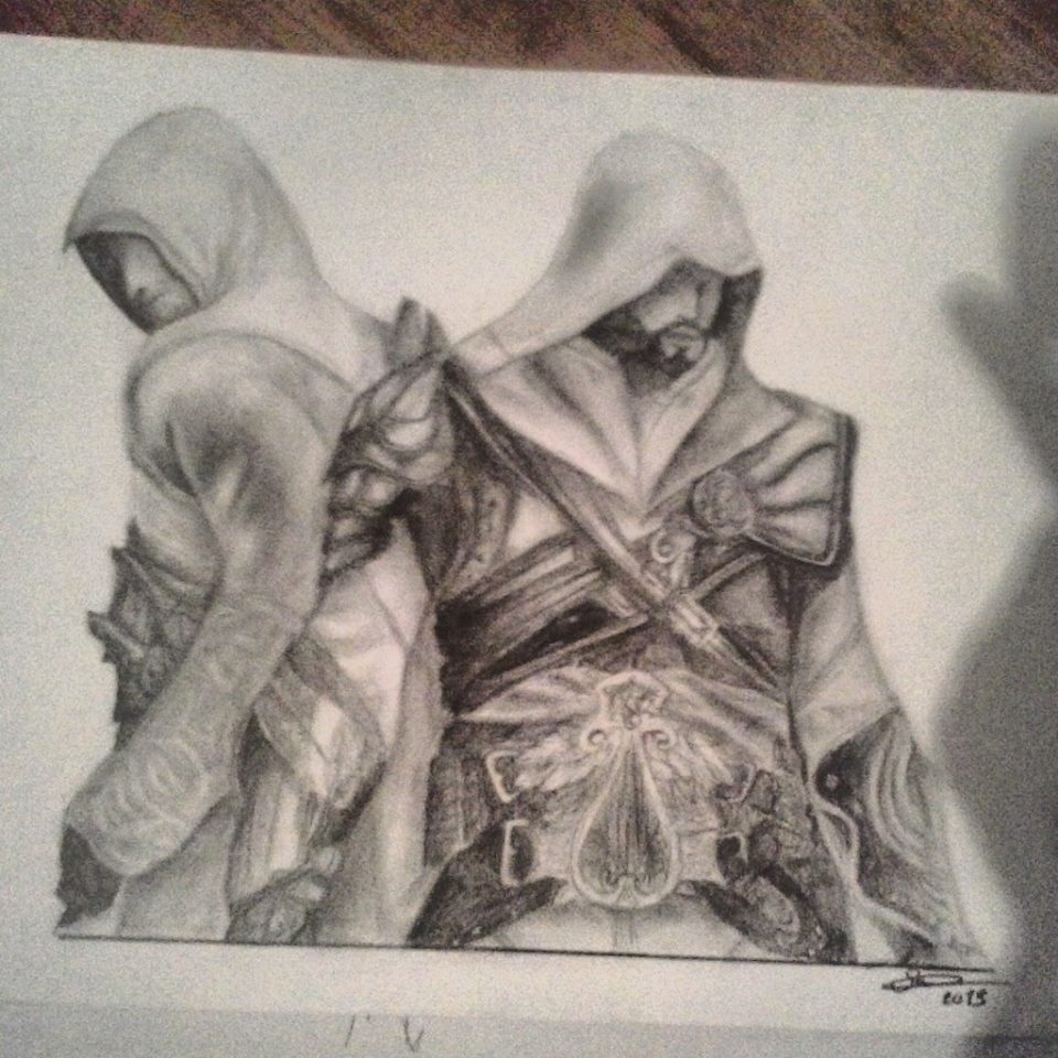 Assassin's Creed drawing by Diamond-Racer on DeviantArt