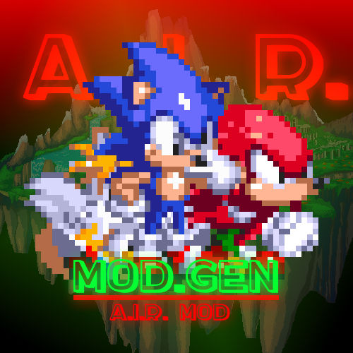 Mod Gen Modern Sonic v2 for Sonic 3 A.I.R [Sonic 3 A.I.R.] [Mods]