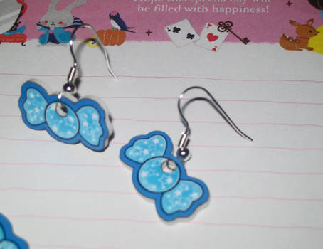 Kawaii Earring Set - Blue