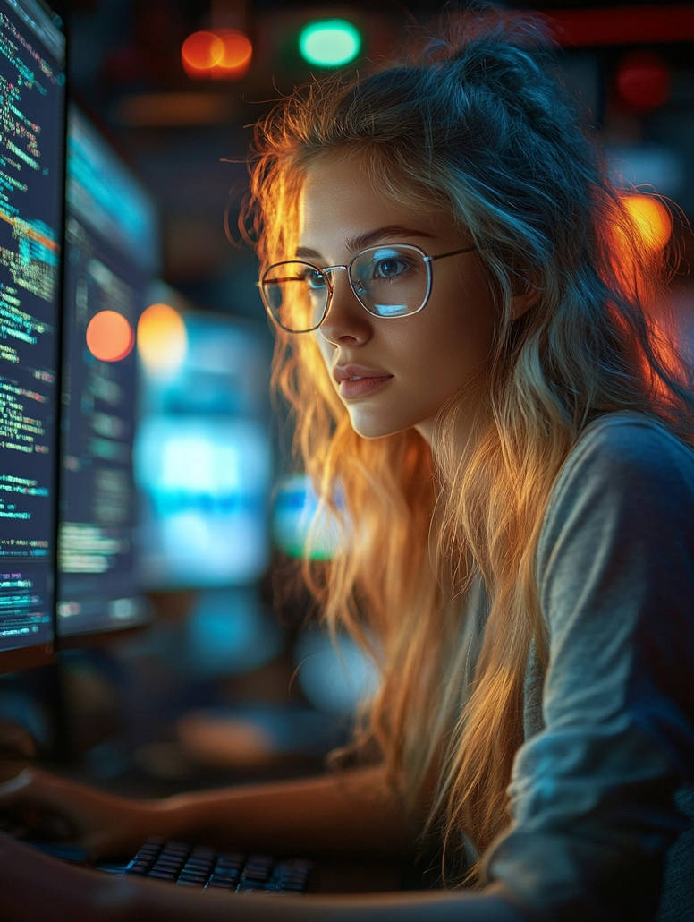 Lovely Programmer by waveglider on DeviantArt