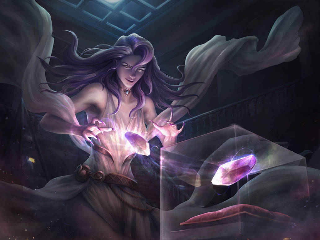 Crystallo Spiritus by Krouya Siphoning the Stone