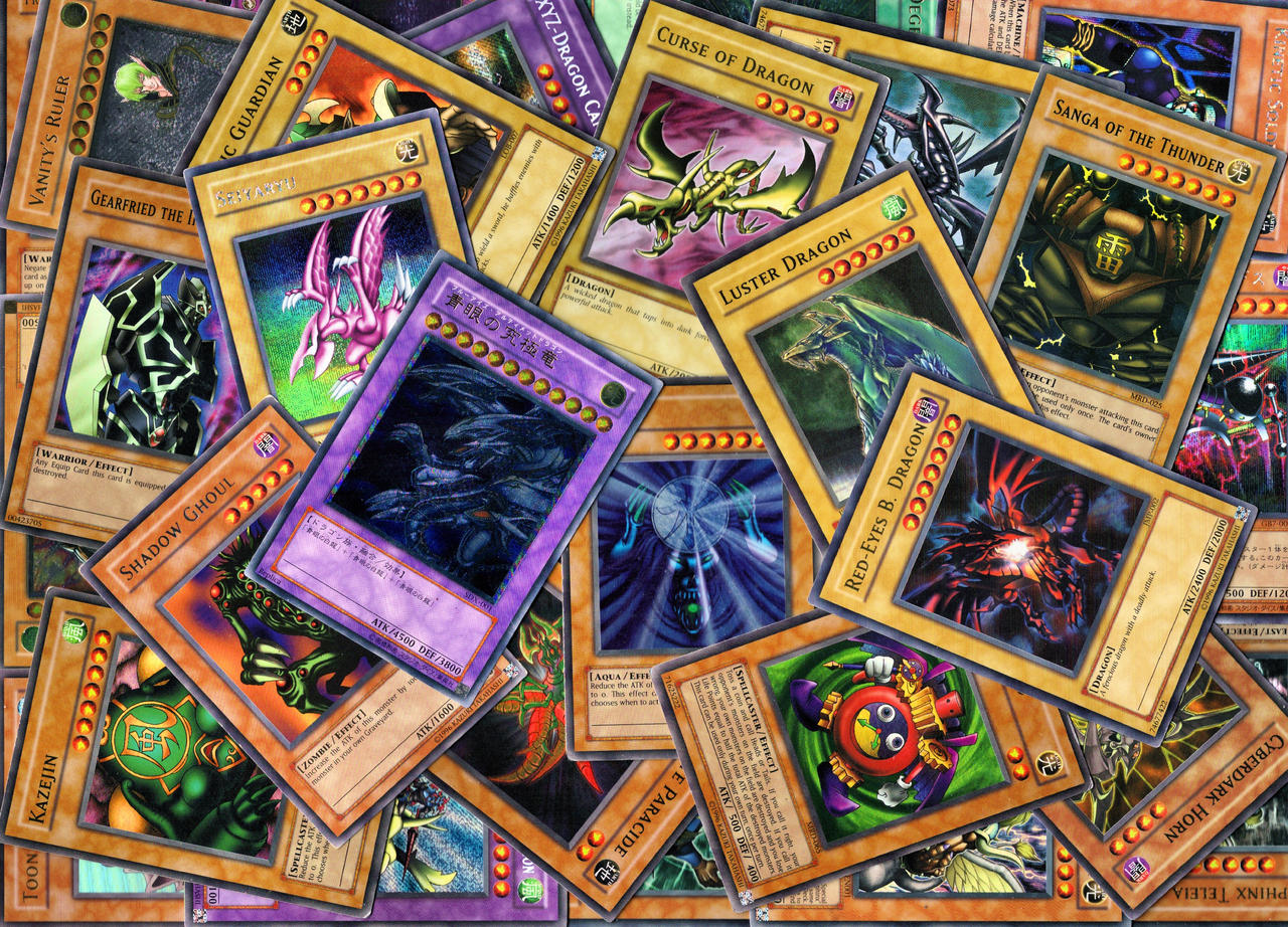 yugioh card texture ArtStation
