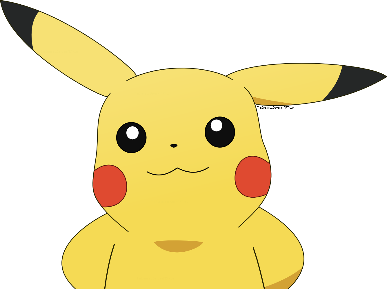 Pikachu Pointing Vector Free Pikachu Pokemon Vector by Emerald-Stock on DeviantArt