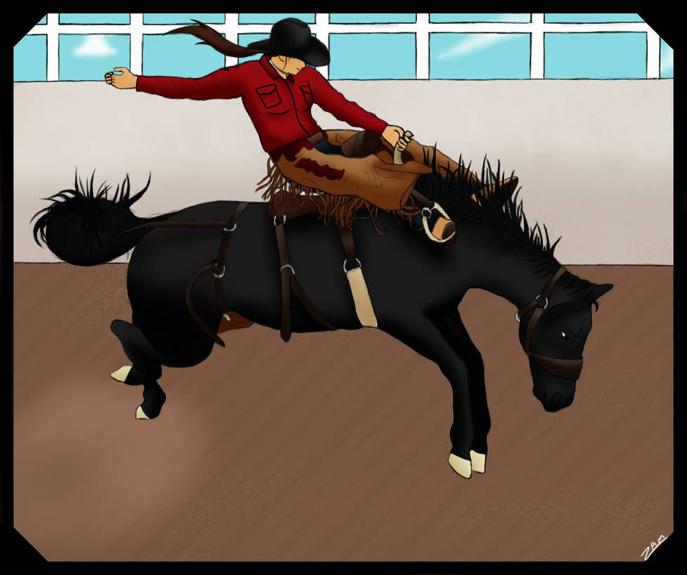 Rodeo Ride Deviantart Rodeo Girl by dragonheartzam on DeviantArt
