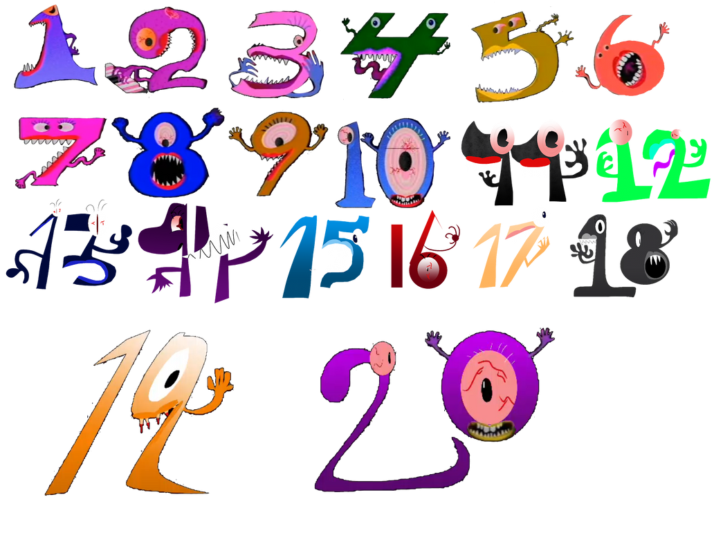 Horror Numbers from 1982 by Ninety48 on DeviantArt