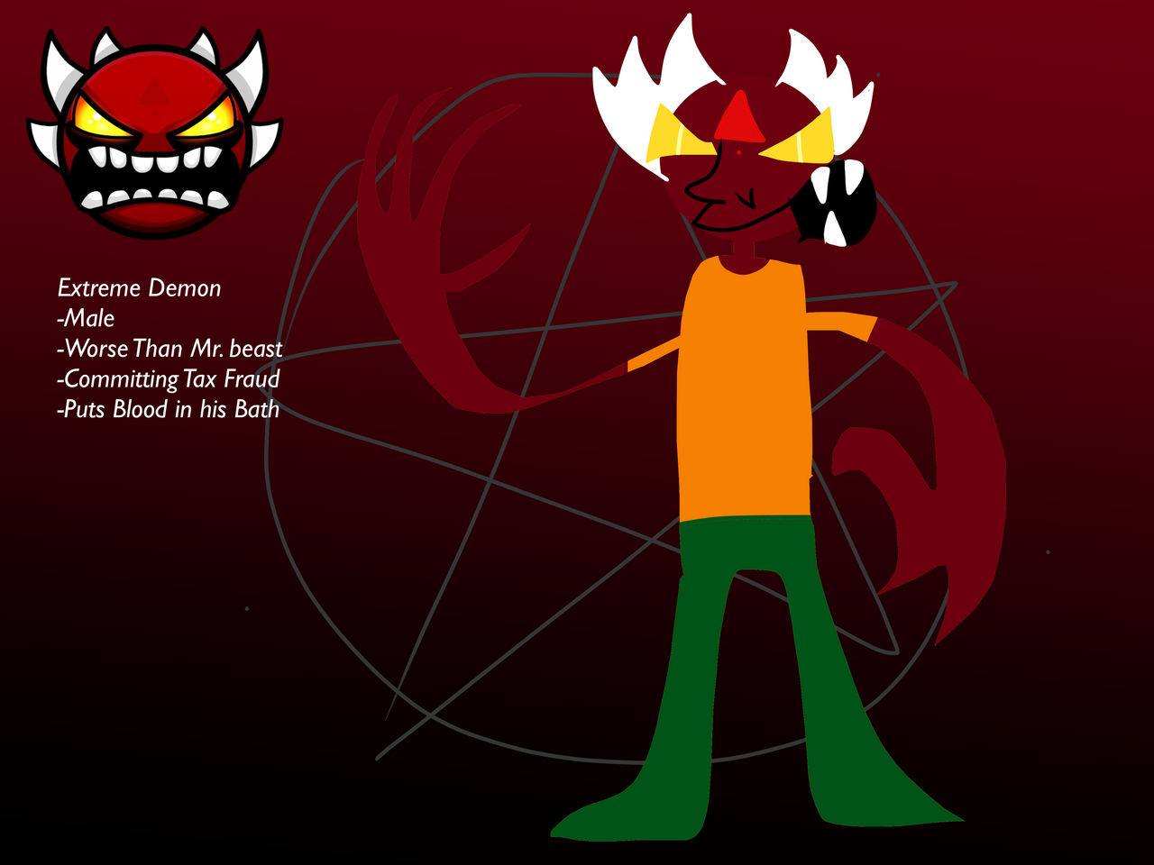 Extrene Demon Geometry Dash Difficulty AU: Extreme Demon by Ninety48 on DeviantArt