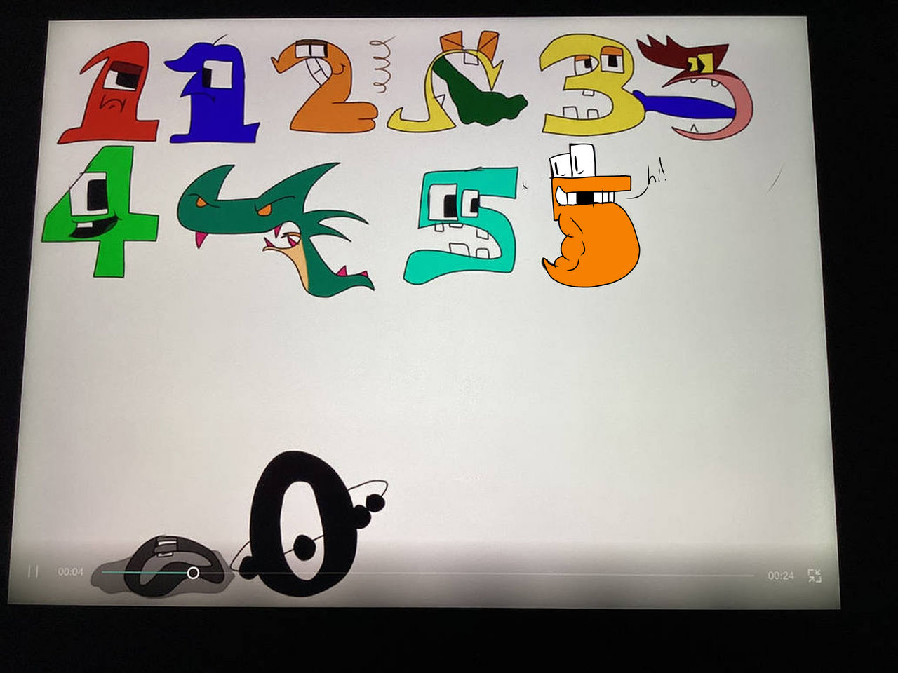 Super Smart Club Numbers Meet their Copies (V2) by Ninety48 on DeviantArt