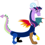 Twilight as a draconequus