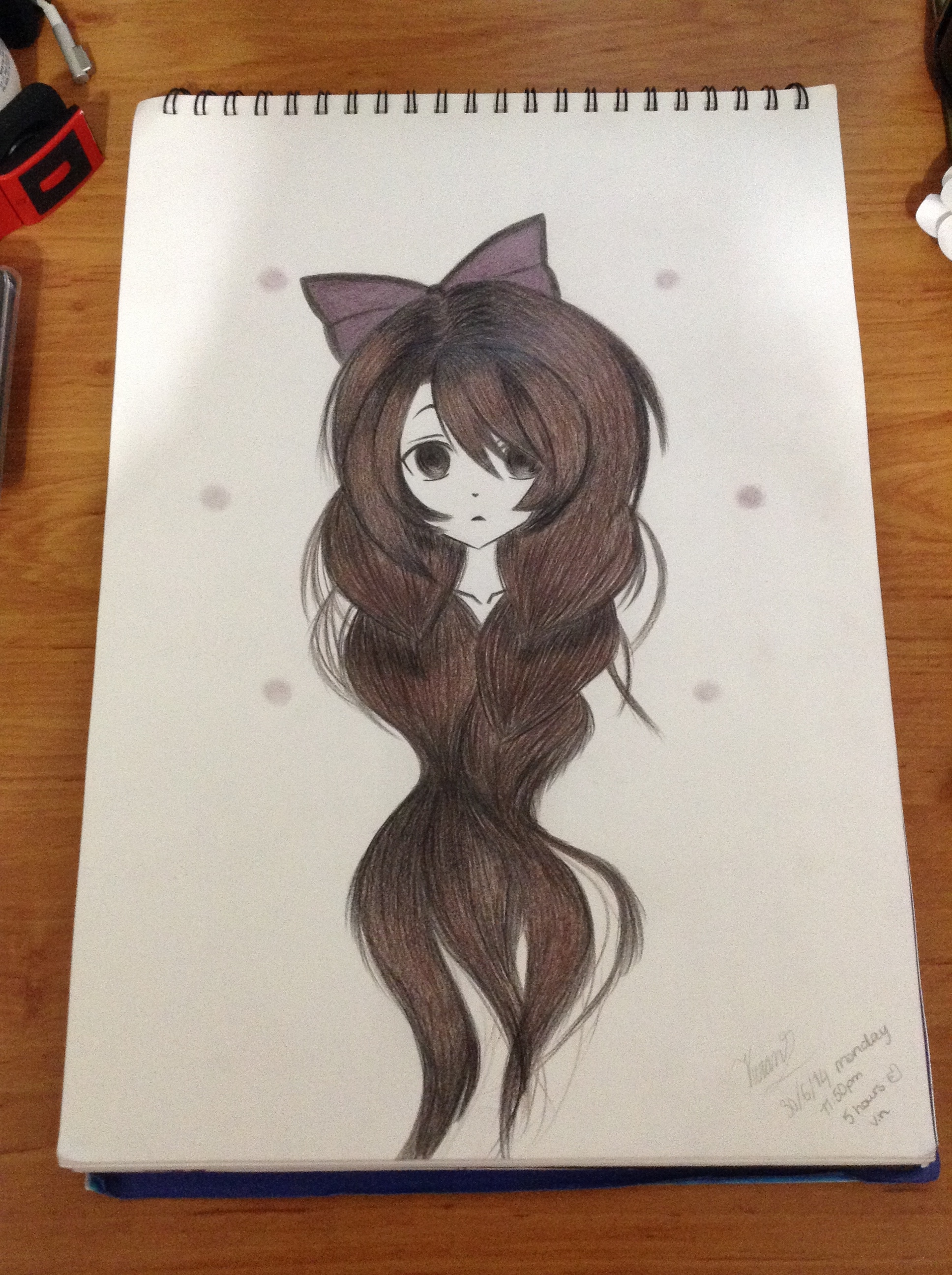 My Random Anime Girl Drawing By Animeforevermine On Deviantart My Random Anime Girl Drawing By Animeforevermine On Deviantart