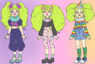 Starbell's outfits