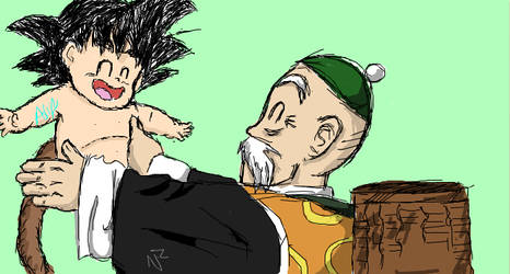 good ol' grandpa gohan