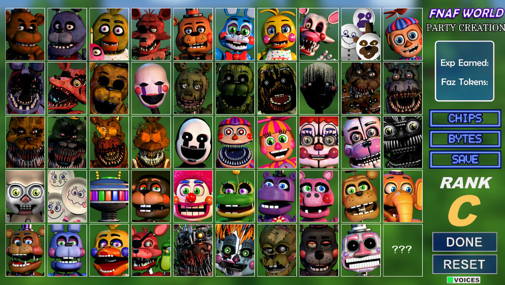Bunni's UCN (Normal roster) by TheBluMan on DeviantArt