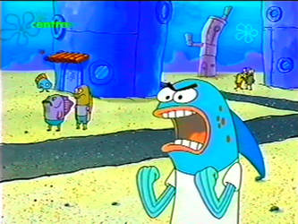 SpongeBob SquarePants on Kids Centre (2002)