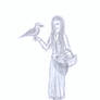 'The raven girl'