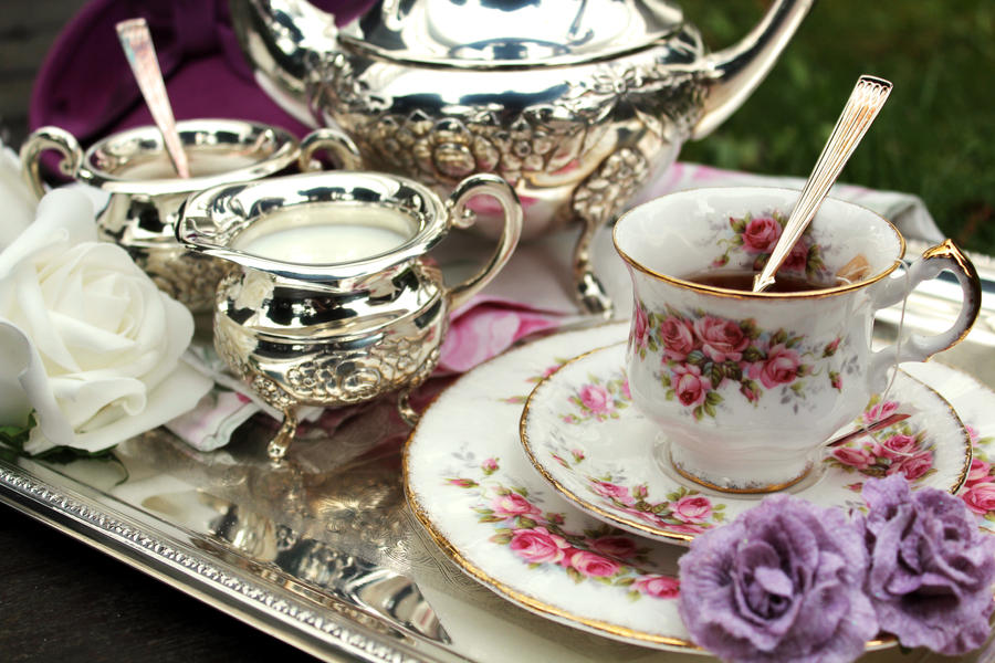 Vintage tea time