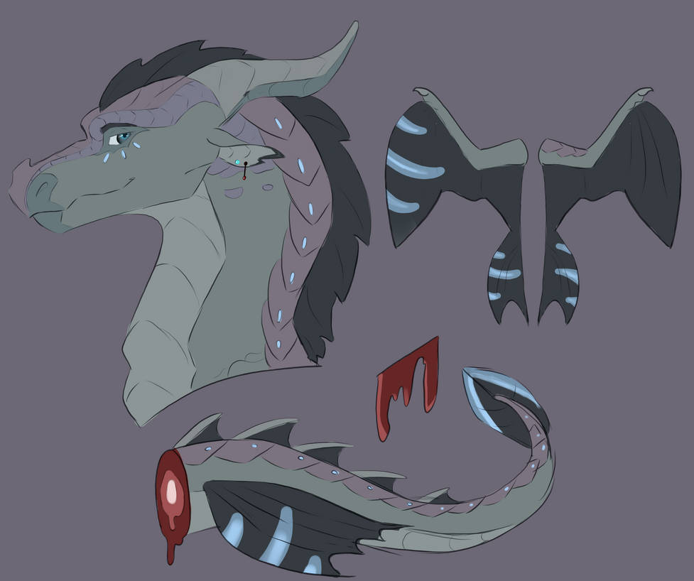 Myewing leafwing/Glidewing hybrid by CryoTheIceblock on DeviantArt