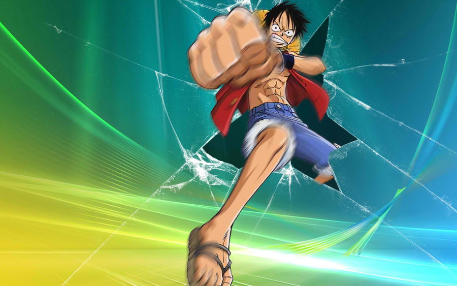 Luffy Using Computer Windows Luffy by jhuino69 on DeviantArt
