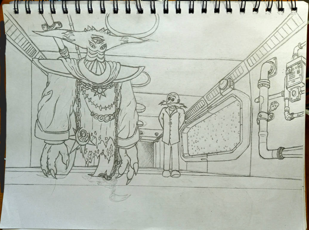 Discussion Aboard the Ark (Outline) by Blackdoom86 on DeviantArt