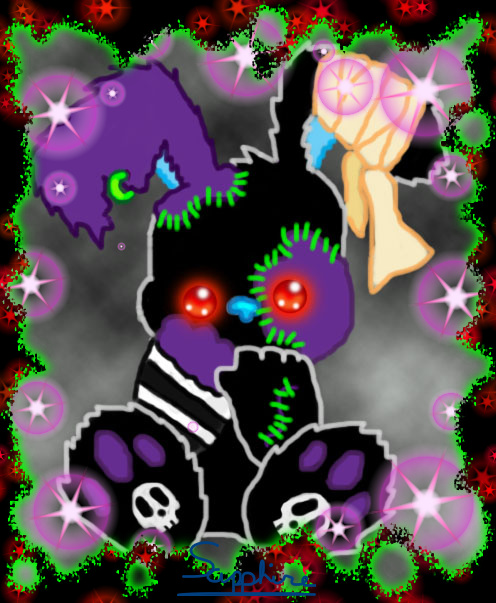 Emo Bunny by DarkLeesh on DeviantArt