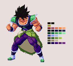 Wrathful Broly Dragon Ball Z Extreme Butoden by