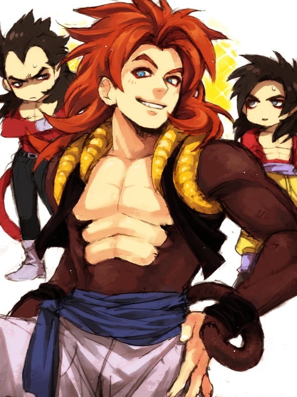 Gogeta ssj4 by Hottie100 on DeviantArt