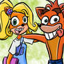 Crash and Coco Bandicoot