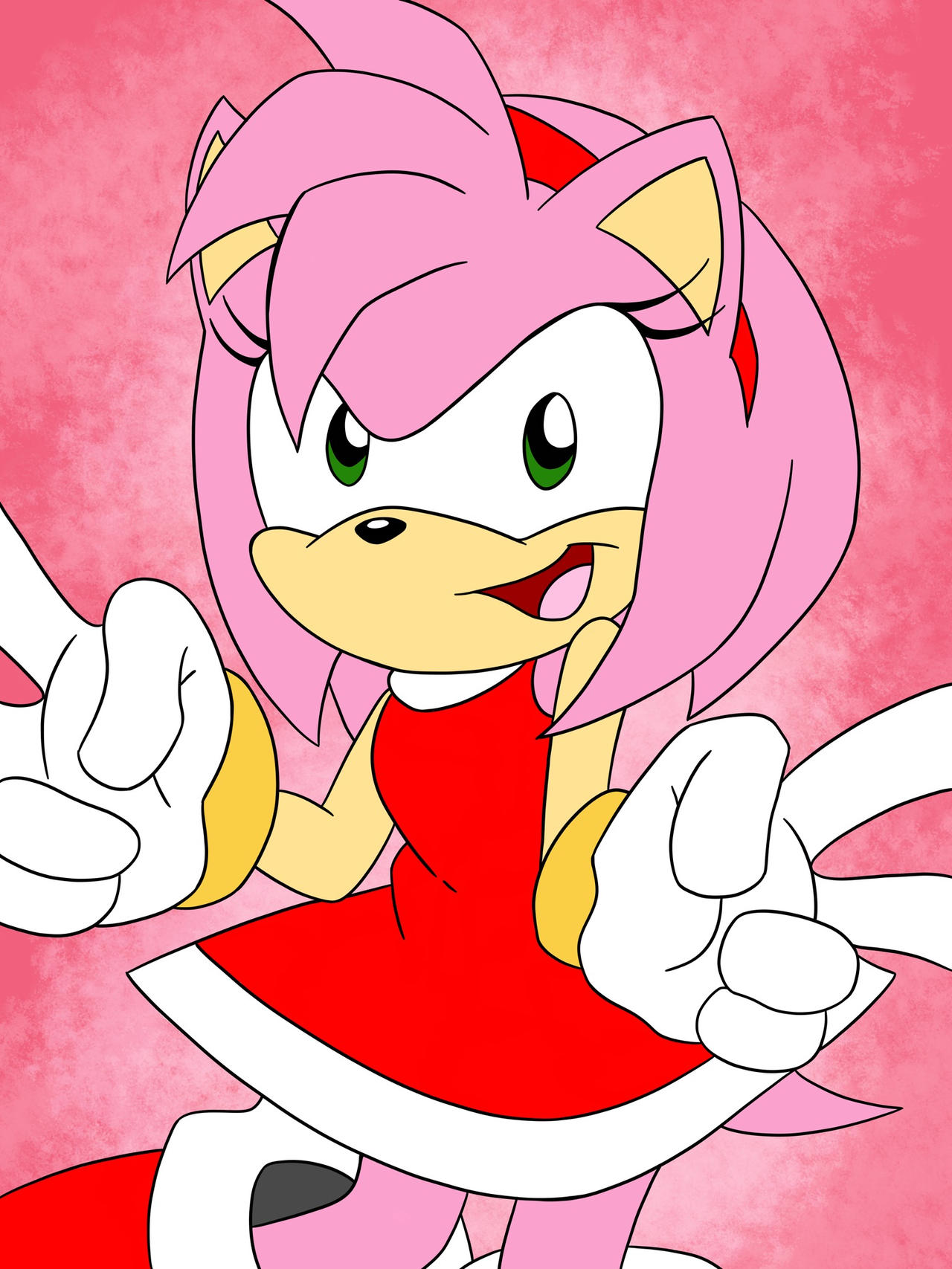 Amy Deviantart Amy Rose by AshhhBoiii on DeviantArt
