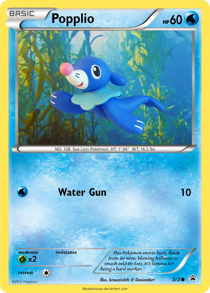 popplio pokemon card Pokmon fan goes viral for claiming Pope Leo signed his and a dedicated card stand for display Pokmon Card: Popplio