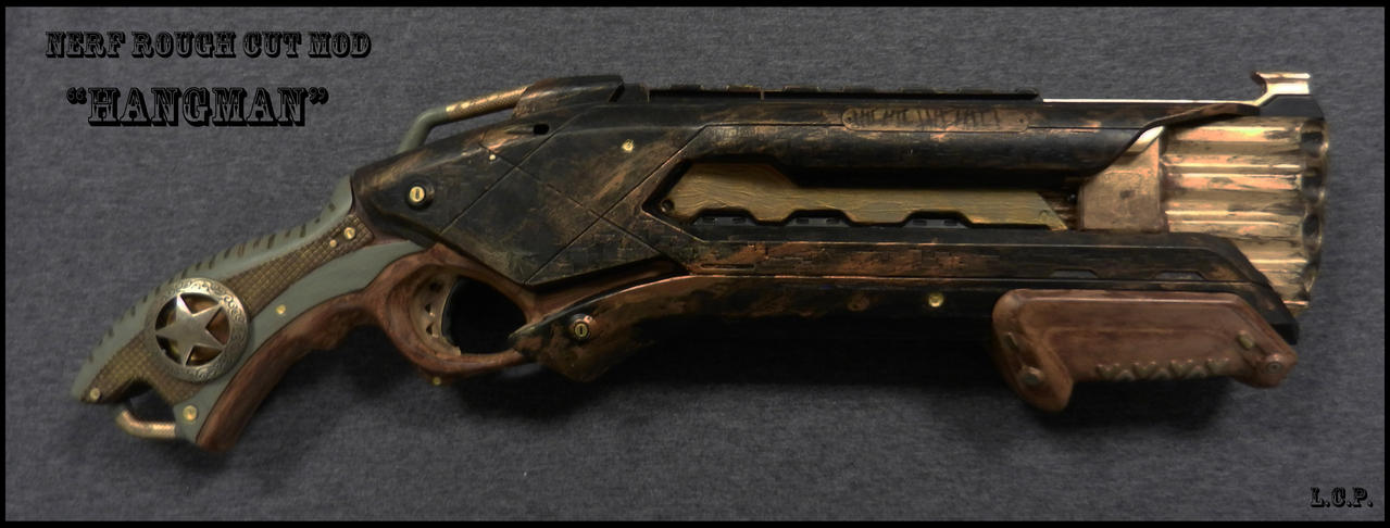 Nerf Roughcut Mod Nerf Rough Cut Mod: Hangman by Sathiest-Emperor on DeviantArt