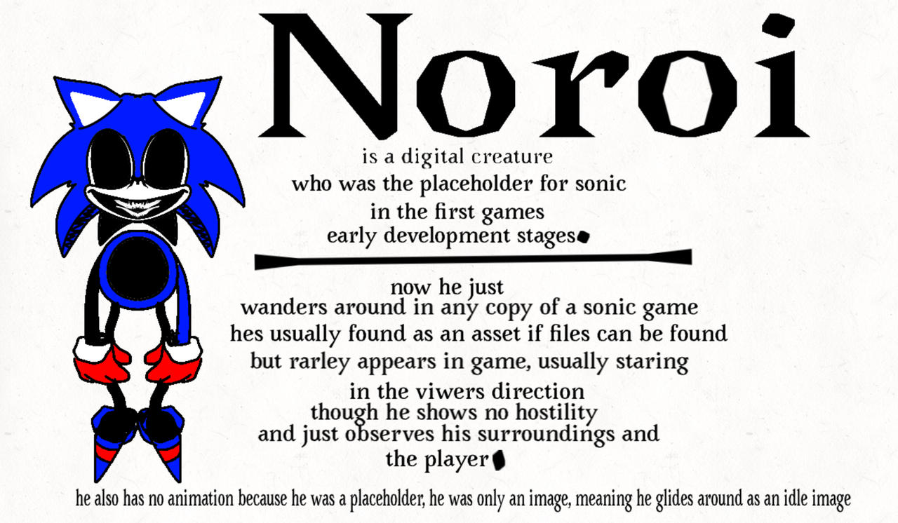 Random Edgy Random edgy analog horror sonic oc thingy idk by Digitalizedmayhem on ...