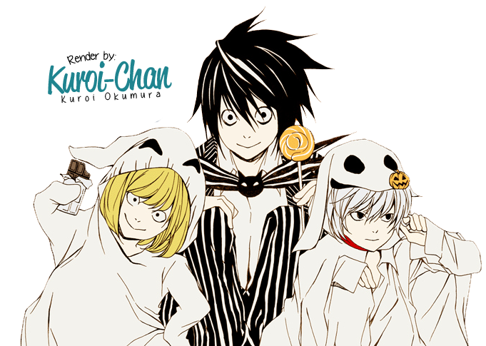 Death Note Render by KuroiOkumura on DeviantArt